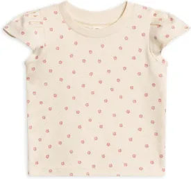 Colored Organics Infant Toddlers and Kids Organic Cotton Short Sleeve Crew Neck Tee Shirt