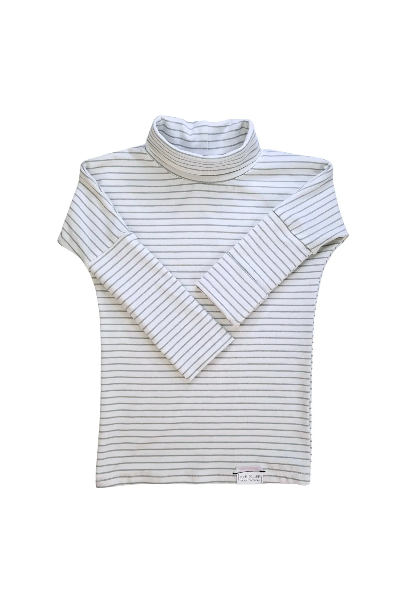 Grow With Me Turtleneck | Olive Stripes
