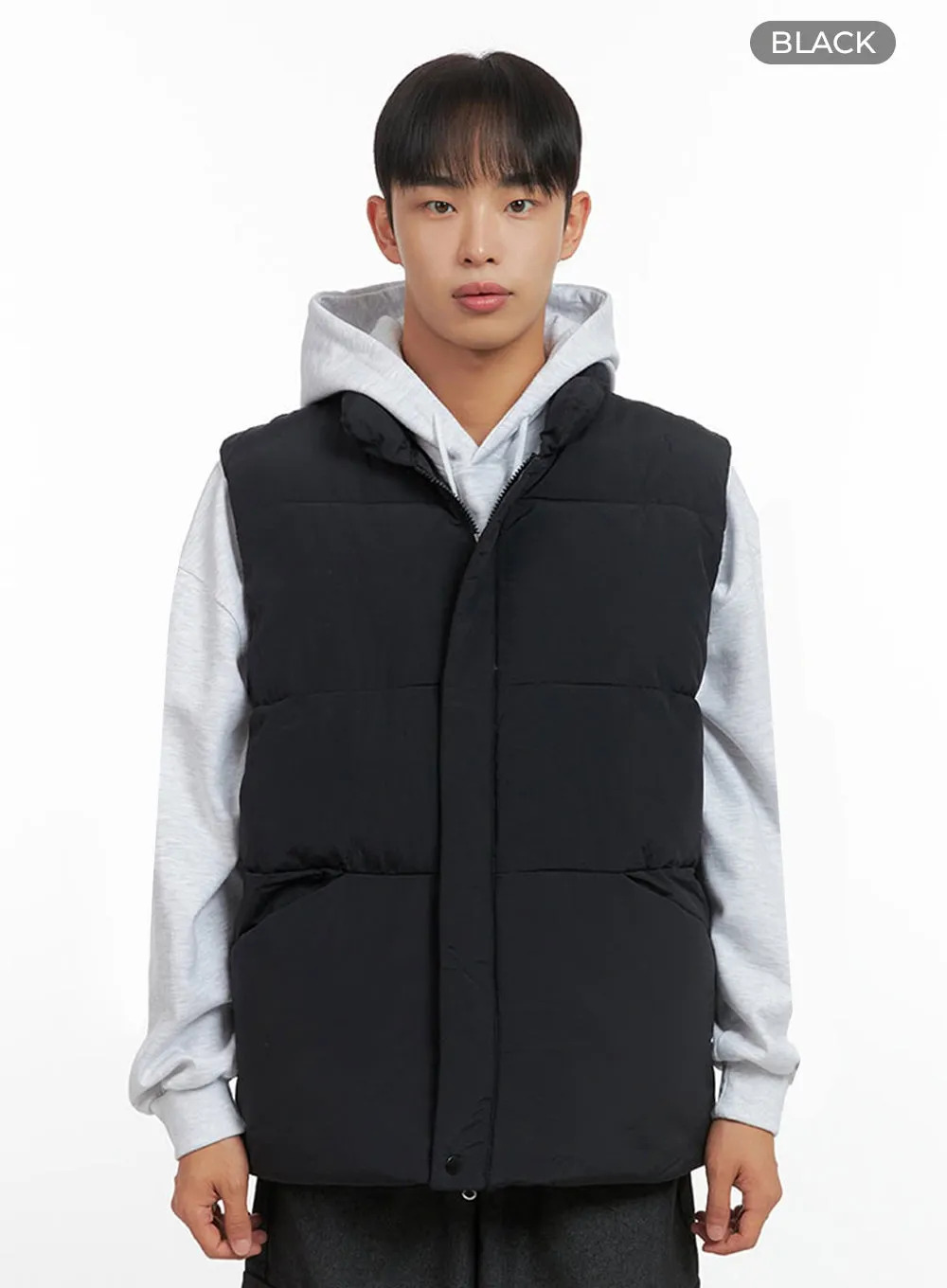 Men's Basic Puffer Vest IO420