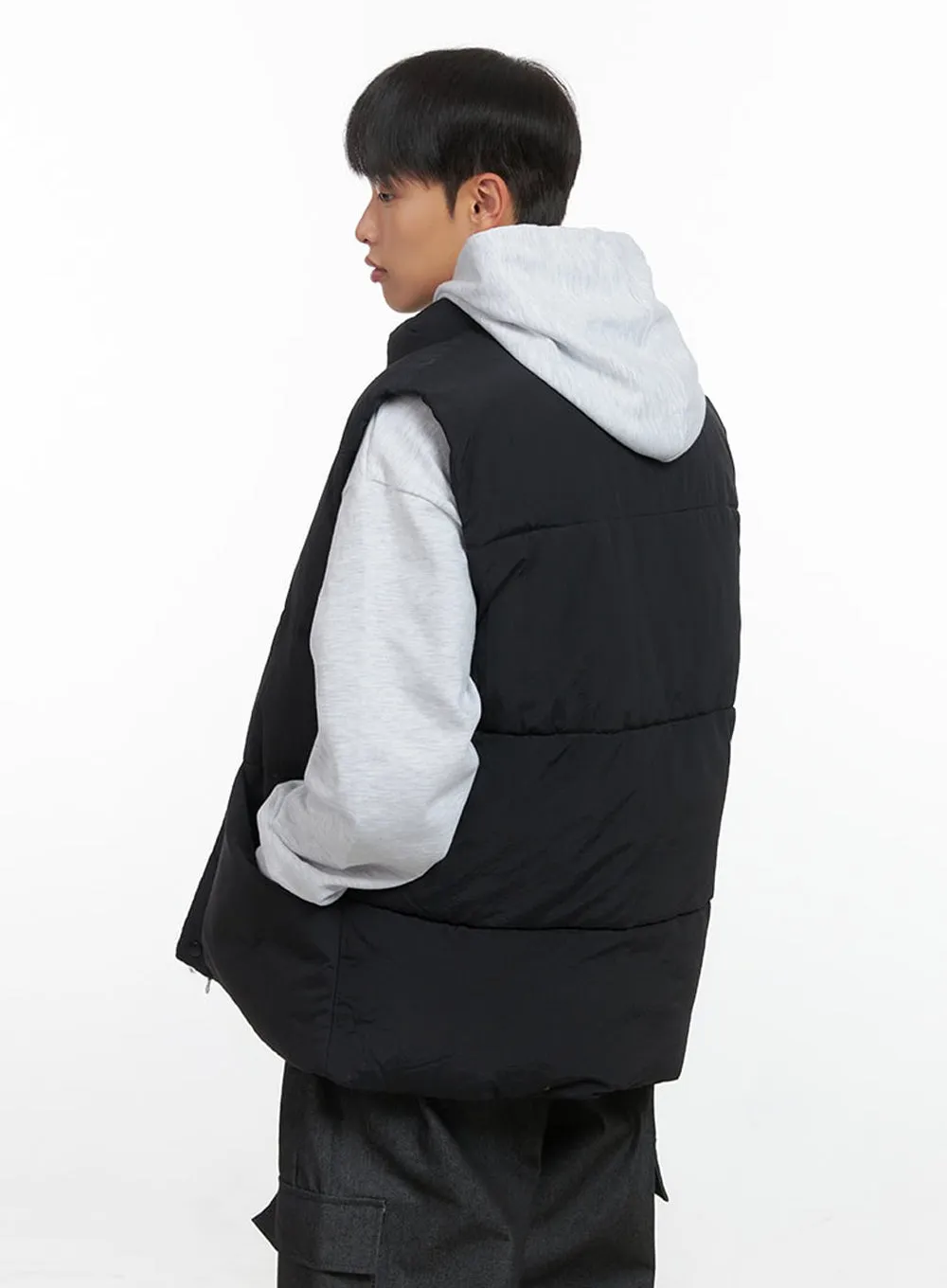 Men's Basic Puffer Vest IO420