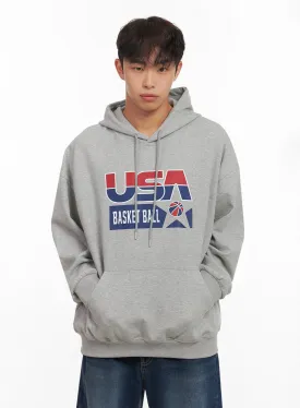 Men's Casual Graphic Hoodie ID427