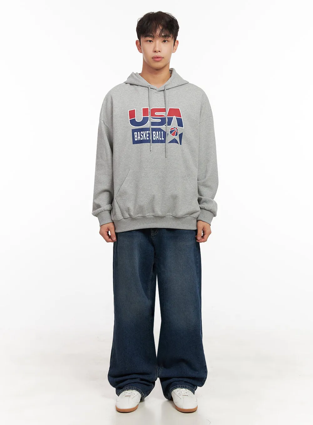 Men's Casual Graphic Hoodie ID427