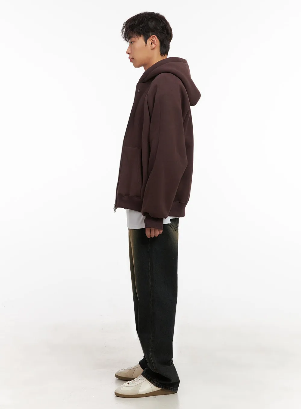 Men's Warm Cotton Zip-Up Jacket ID427