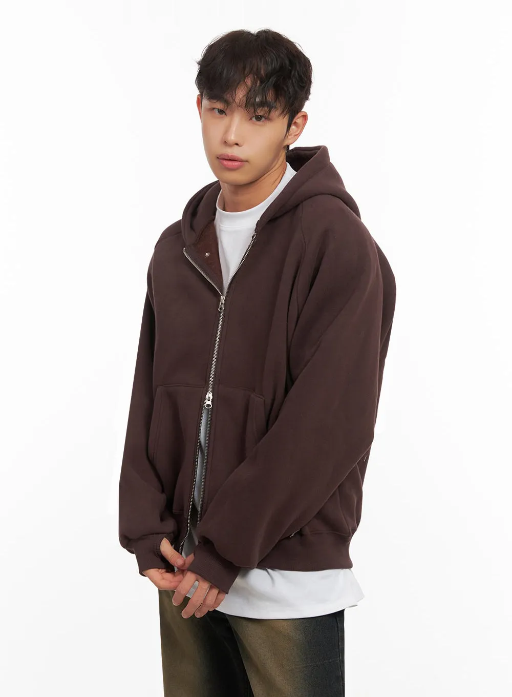 Men's Warm Cotton Zip-Up Jacket ID427