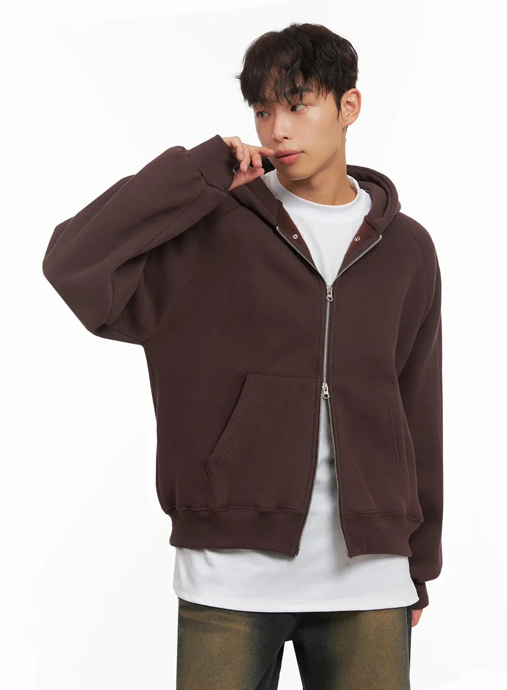 Men's Warm Cotton Zip-Up Jacket ID427