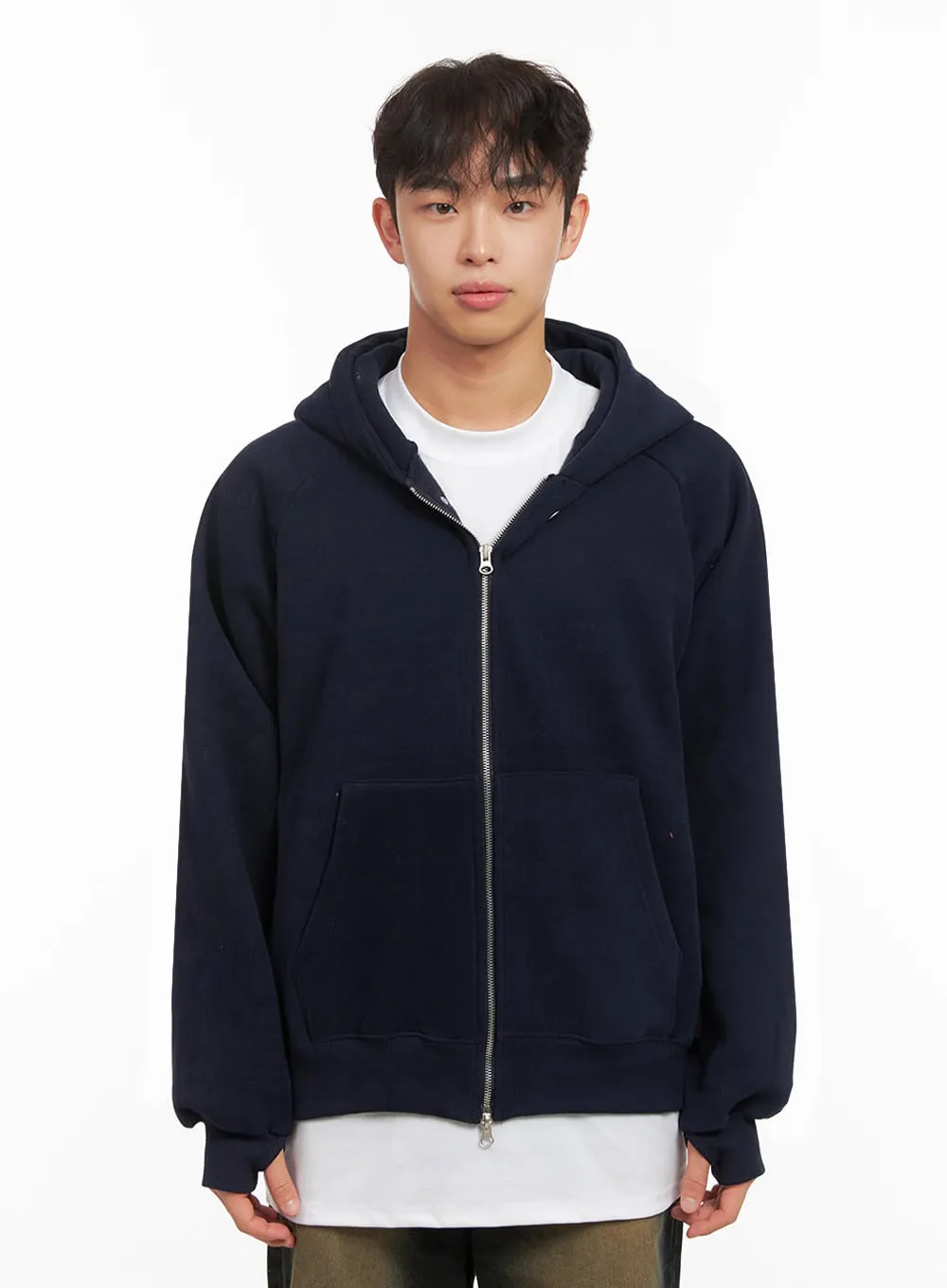 Men's Warm Cotton Zip-Up Jacket ID427