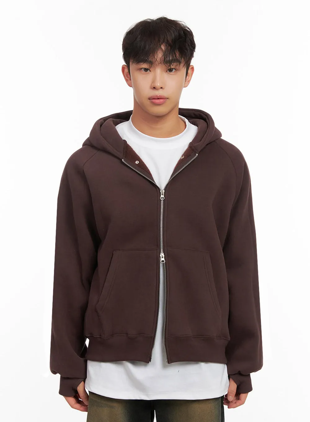 Men's Warm Cotton Zip-Up Jacket ID427