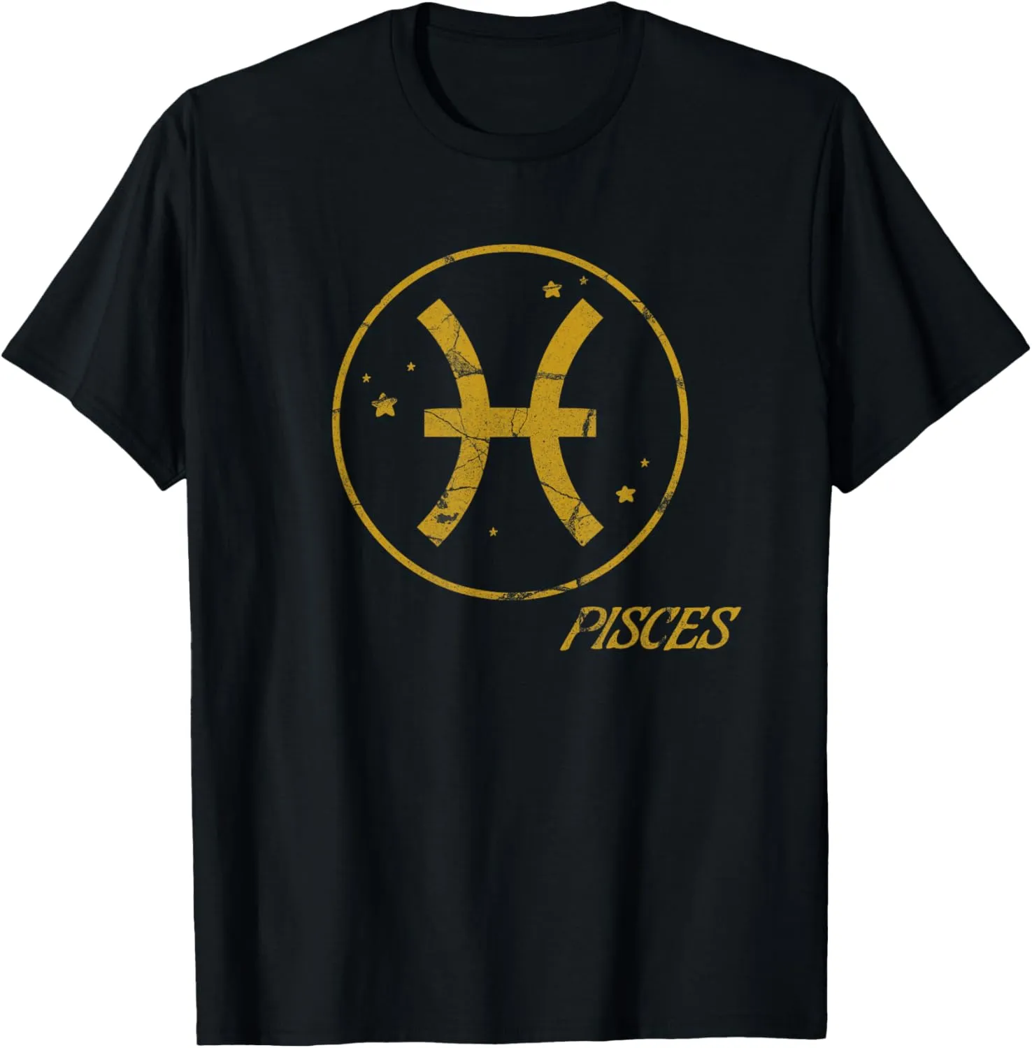 Pisces Birthday Star Sign Zodiac Astrology Fish Horoscope T-Shirt