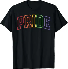 Pride Rainbow Love Is Love LGBT Gay Lesbian LGBTQ Pride T-Shirt