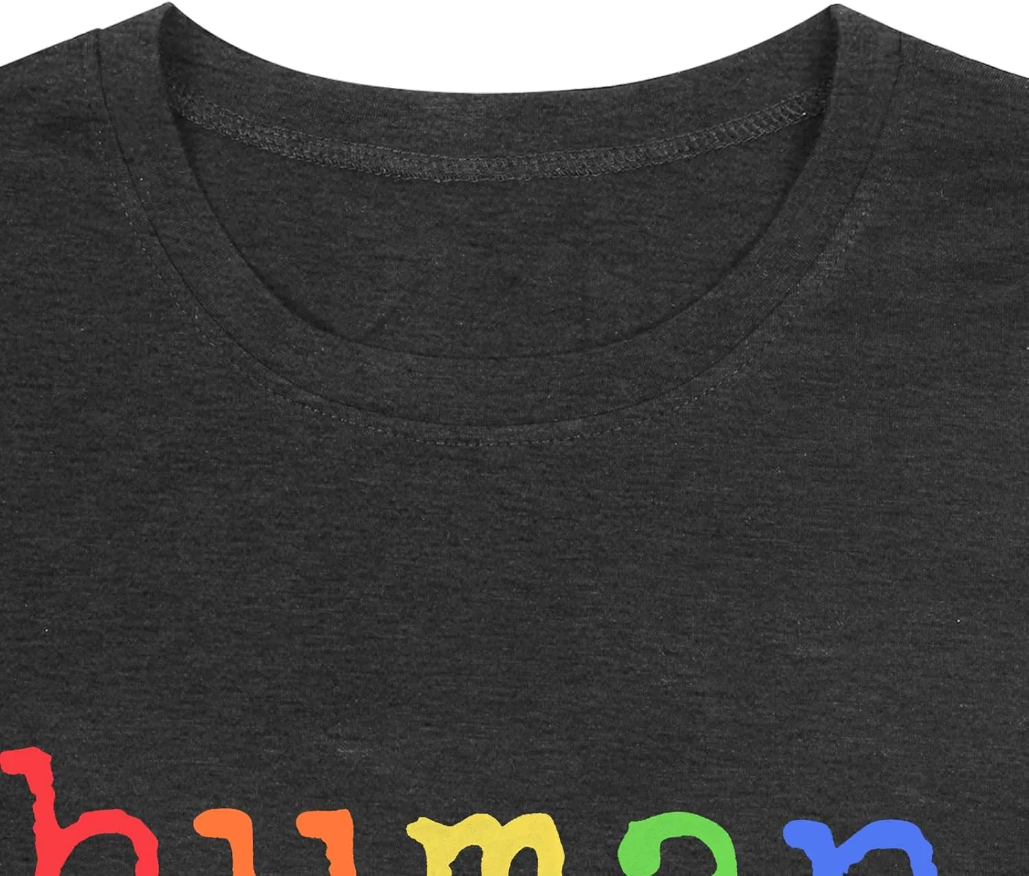 Pride Shirts Men: Human LGBTQ T Shirt Gay Pride Month Shirt Rainbow Graphic Tee LGBT Equality Blouse Tops