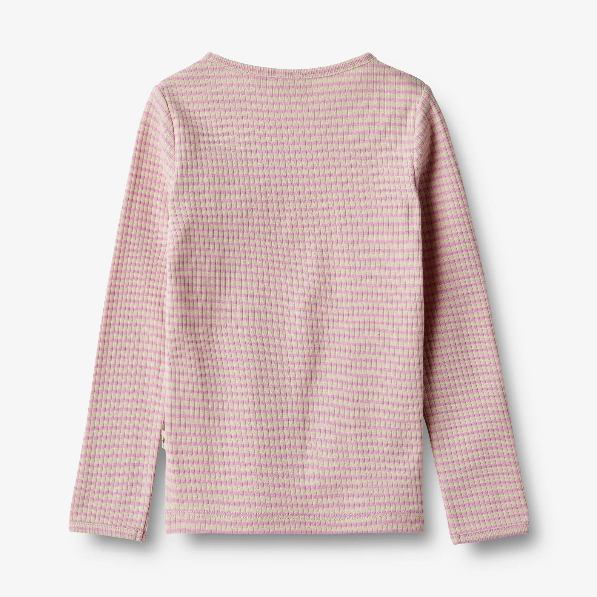 T-Shirt L/S Britt - pink lilac stripe