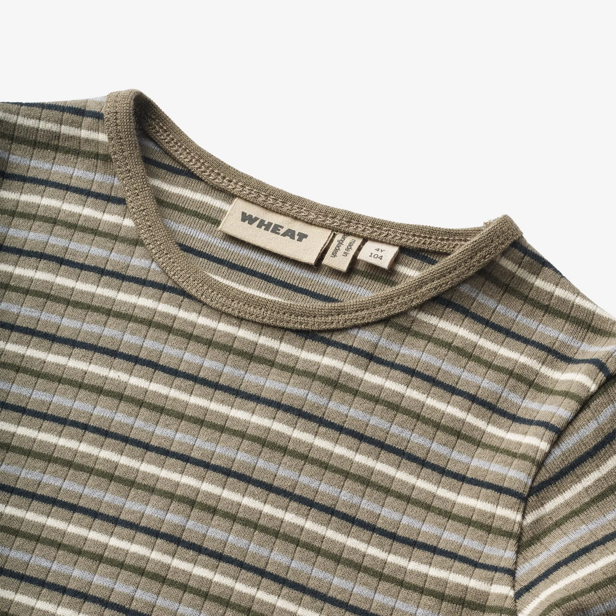 T-Shirt L/S Stig - multi stripe