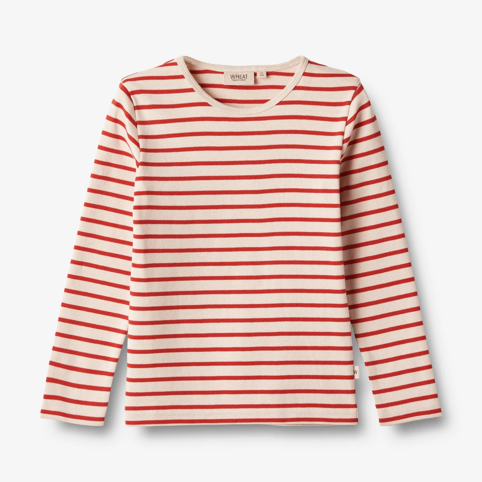 T-Shirt L/S Stig - red stripe