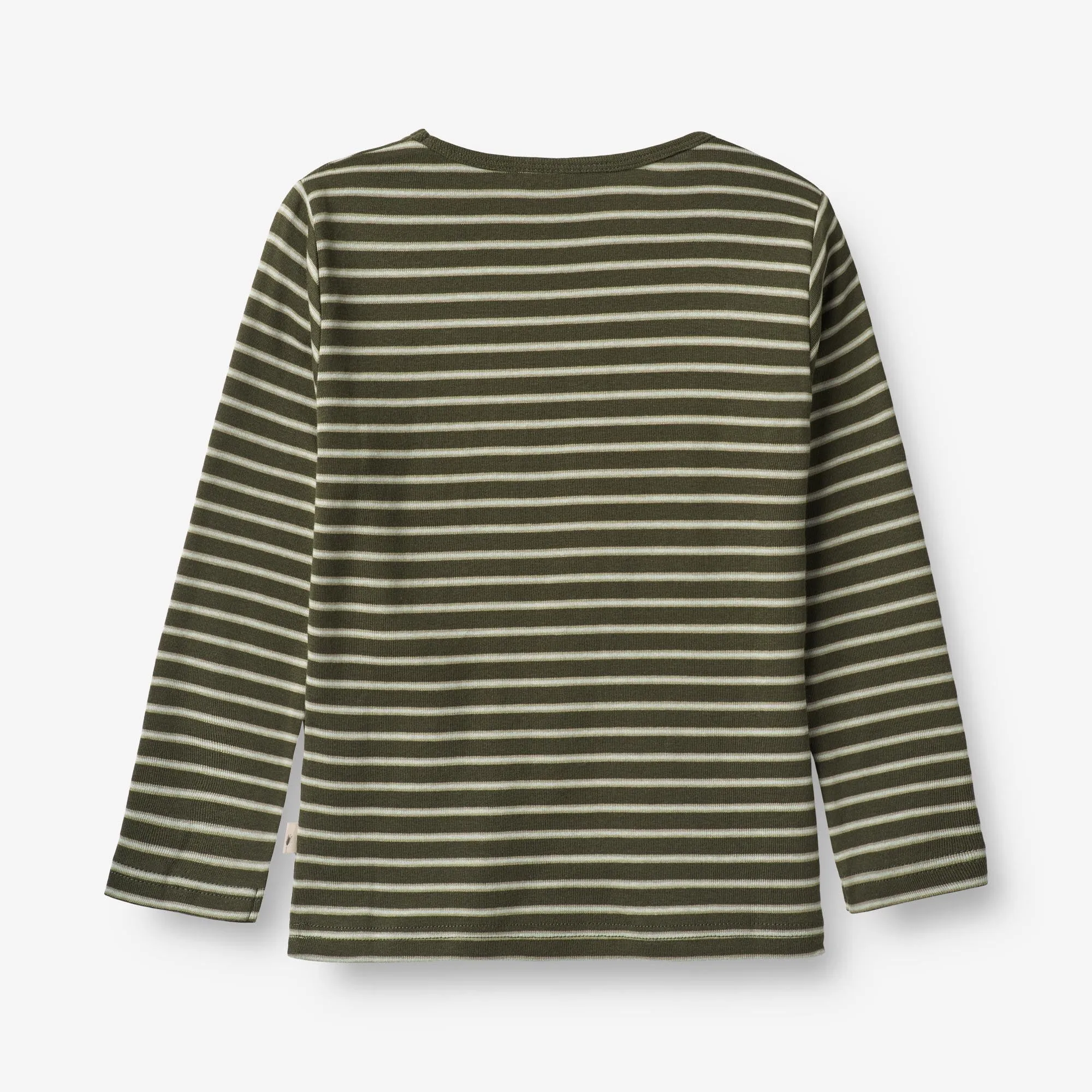 T-Shirt Stig - dark green stripe