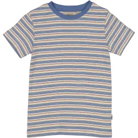 T-Shirt Wagner SS - bluefin multi stripe