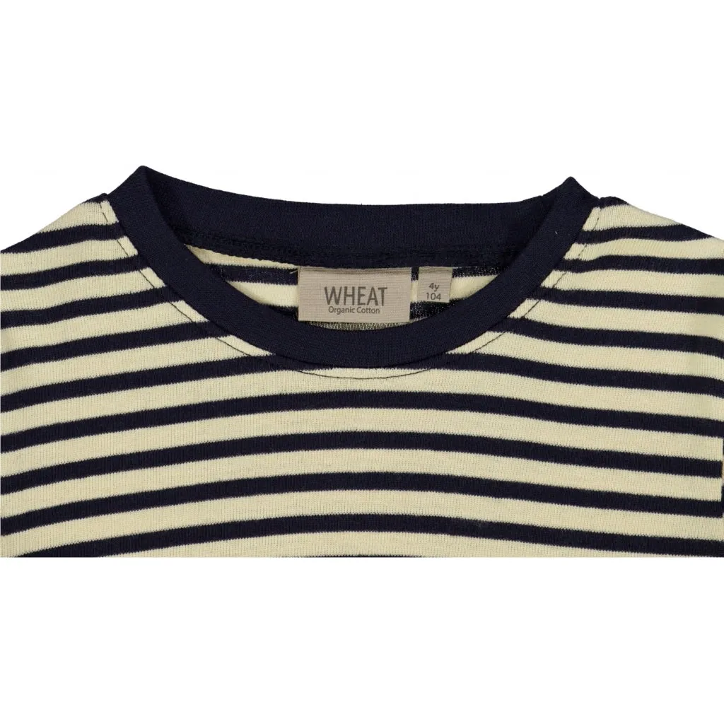 T-Shirt Wagner SS - deep wave stripe
