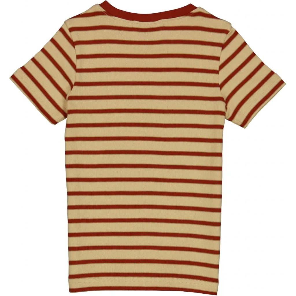 T-Shirt Wagner SS - sienna stripe