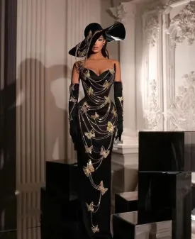 Trend4us Majestic Crystal Luxury Ball Gown